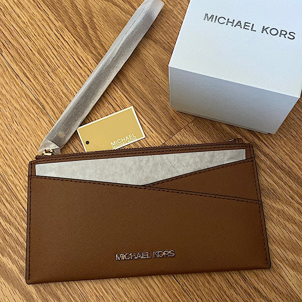 NEW Michael Kors Wristlet - Brown